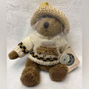 A vintage Boyds Bear "Huney B. Keeper" plush toy